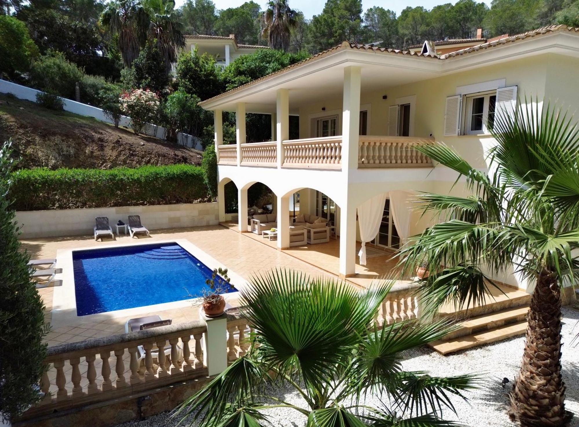 Poolvilla Patricia - Camp De Mar Andraitx Bagian luar foto