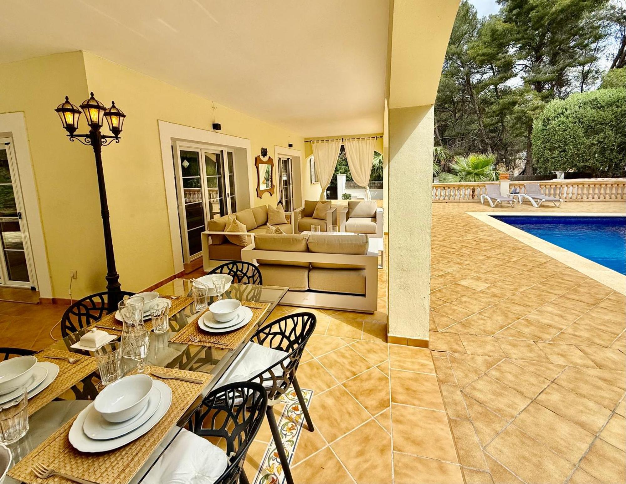 Poolvilla Patricia - Camp De Mar Andraitx Bagian luar foto