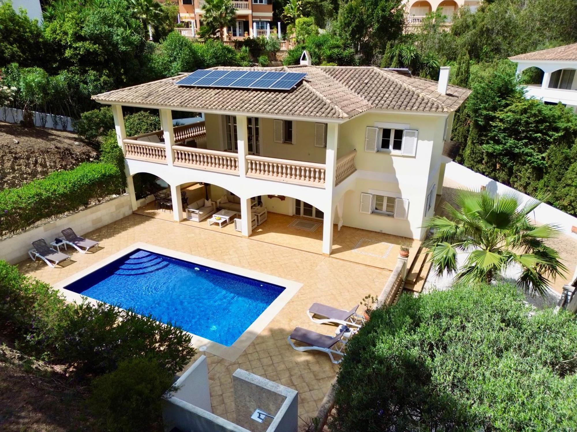Poolvilla Patricia - Camp De Mar Andraitx Bagian luar foto